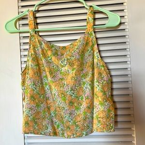 ModCloth Be Right Back Cropped Tank Top